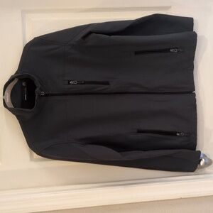 Swiss Tech | Mens Zip Up Jacket | Black | Size 34 - 36 (Small) |